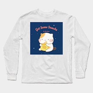 Snack time Muffin cat Long Sleeve T-Shirt